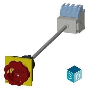 PLC 3LD2013-0TK53 Dispositifs de base pour débrancher le commutateur pour les systèmes électriques industriels
