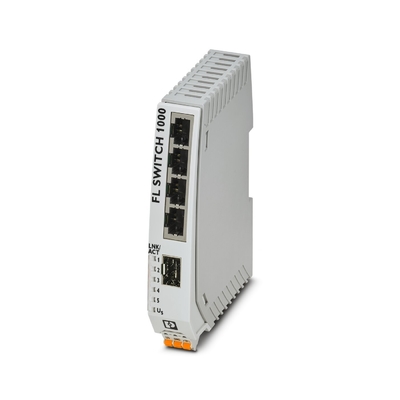 Niveau de protection IP65 FL SWITCH 1108N Commutateur Ethernet industriel pour le réseau EtherNet/IP