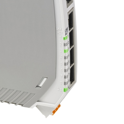 Niveau de protection IP65 FL SWITCH 1108N Commutateur Ethernet industriel pour le réseau EtherNet/IP