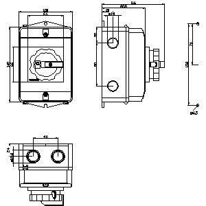 PLC 3LD2064-0TB51 Dispositifs de base Déconnexion du commutateur
