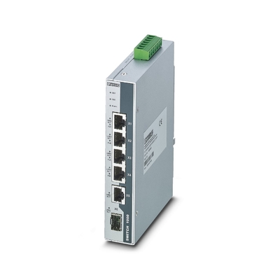 Le niveau de protection IP65 de l'interrupteur Ethernet industriel EtherNet/IP FL SWITCH 1001T-4POE GT-SFP