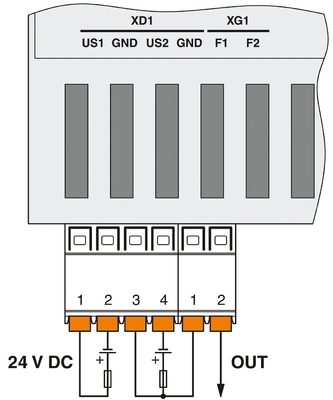 Commutateur Ethernet industriel FL SWITCH 2408 Niveau de protection IP65 et réseau EtherNet/IP