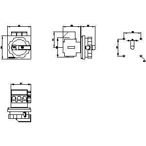 3LD2103-1TP51 Dispositifs de base déconnectant le commutateur et abordables pour les besoins industriels