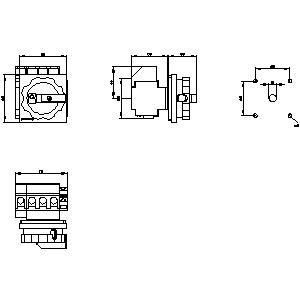 PLC industriel 3LD2103-2EP51 Appareils de base déconnectant le commutateur avec des fonctionnalités avancées
