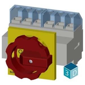 3LD2103-3VK53 Commutateur de déconnexion de dispositifs de base pour les systèmes d'automatisation industrielle