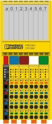 2701560 Phoenix Contact Automatisation pièces détachées Module de sécurité AXL F PSDO8/3 1F