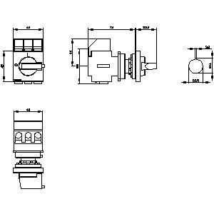 PLC 3LD2150-0TK11 Dispositifs de base Déconnexion de commutateur Simplifier votre distribution d'énergie