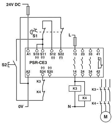 Relé de tension PSR-SCP-24DC/CE3/3X1/1X2/B SET Parfait pour l'industrie par contact Phoenix