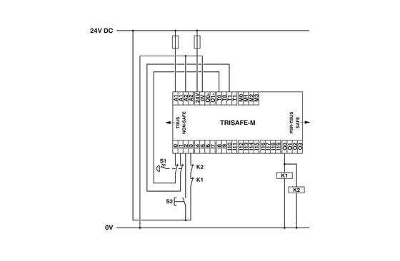 Module de sécurité de contact Phoenix PSR-SPP-24DC/TS/M Relais de couplage de 67,5*112*114,5 mm