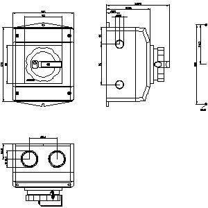 PLC 3LD2165-4VD51 Commutateur de déconnexion de dispositifs de base pour les normes de sécurité industrielle