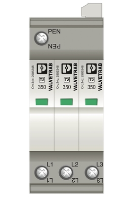 Voltage nominal 2905339 VAL-SEC-T2-3C-350-FM Protecteur contre les surtensions de type 2