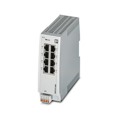 Connectivité sécurisée avec FL SWITCH 2008 Commutateur Ethernet industriel par Phoenix Contact