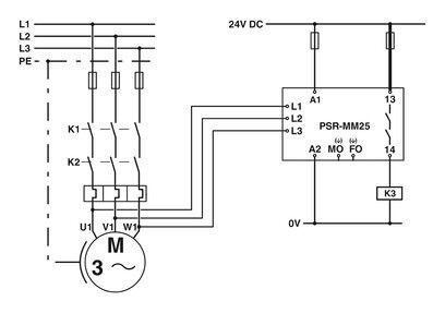 Relé de sécurité de protection PSR-MM25-1NO-2DO-24DC-SP par protection contre la tension de contact Phoenix