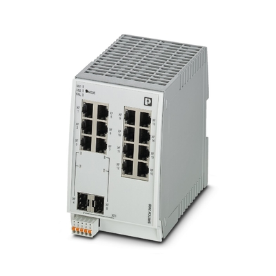 Niveau de protection IP65 Commutateur Ethernet industriel FL SWITCH 2216 PN pour EtherNet/IP