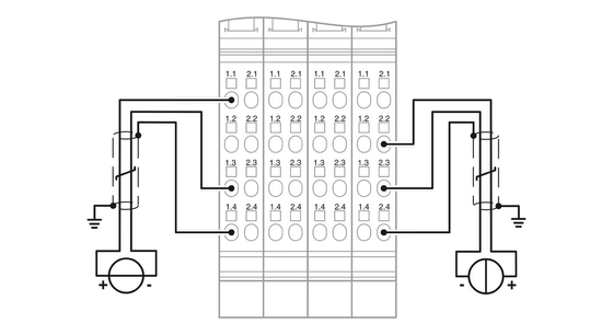 2861412 IB IL AI 8/SF-PAC Phoenix Contact Module analogique avec niveau de protection IP20