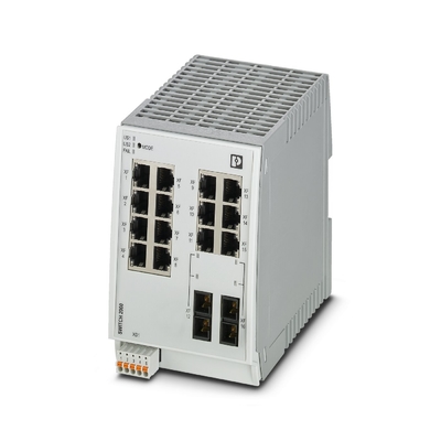 Niveau de protection IP65 FL SWITCH 2214-2FX SM Phoenix Contact Commutateur Ethernet industriel