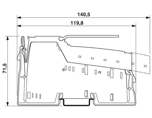 Module de relais de niveau de protection IP20 2861881 IB IL 24/230 DOR1/W-PAC par le contact Phoenix