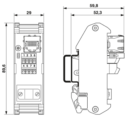 Mettez à niveau vos connexions réseau avec FL-PP-RJ45-SCC Patch Panel de Phoenix Contact