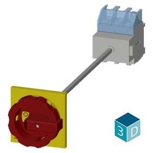 PLC 3LD2514-0TK53 Dispositifs de base déconnectant le commutateur pour la distribution d'énergie