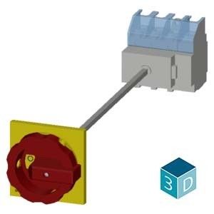 PLC 3LD2514-1TL53 Dispositifs de base déconnectant le commutateur pour la distribution d'énergie