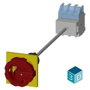 PLC 3LD2545-0TK53 Dispositifs de base de déconnexion de commutateur pour la distribution d'énergie industrielle