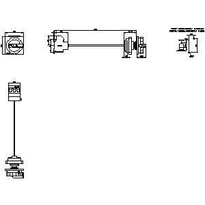 PLC 3LD2545-0TK53 Dispositifs de base de déconnexion de commutateur pour la distribution d'énergie industrielle