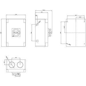 PLC 3LD2766-0TB51 Commutateur de déconnexion de dispositifs de base pour applications polyvalentes