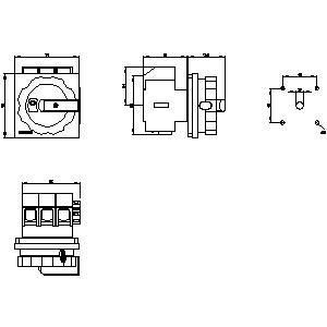PLC de qualité industrielle 3LD2804-1TP51 Disjoncteur de déconnexion de dispositifs de base pour les performances