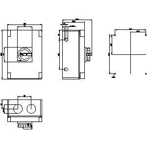 PLC 3LD2866-1GP53 Dispositifs de base Déconnecteur pour système de distribution d'énergie