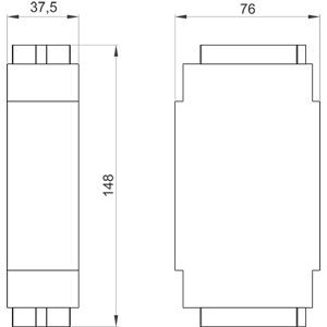 3LD9240-2B Terminal N ou PE pour 3LD2 3 et 3LD2 4 160 / 250 A Construction résistante