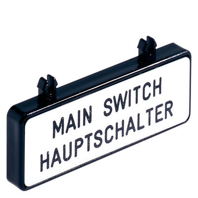 Plaque de marquage PLC 3LD9286-1A allemand/anglais pour une efficacité industrielle accrue