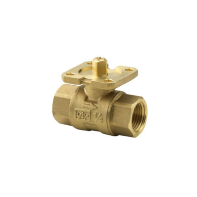 Système de contrôle d'automatisation du bâtiment PLC BPZ VAI61.25-6.3 Valve à bille à 2 ports avec connexion interne au fil PN40