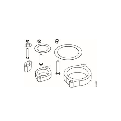 PLC S55845-Z116 VXF43 Accessoires de connexion pour le système d'automatisation de contrôle du bâtiment