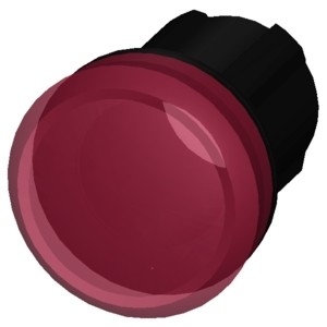 Siemens 3SU1001-6AA20-0AA0 SIRIUS ACT Lumière pilote en plastique rouge avec lentille lisse