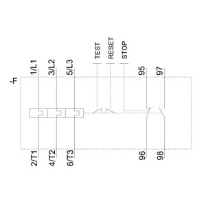 Le répéteur de surcharge de Siemens 3RU6126-4CB0 34...40 A taille S0 classe 10 pour charge de contact