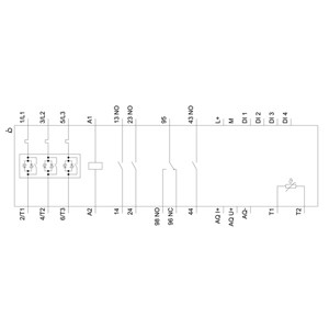 3RW5548-6HA14 SIRIUS Débutant souple taille 4 pour un fonctionnement du moteur en douceur et contrôlé