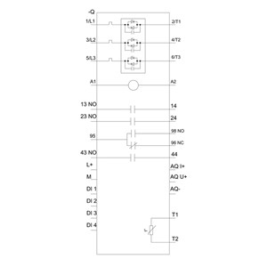 3RW5548-6HA14 SIRIUS Débutant souple taille 4 pour un fonctionnement du moteur en douceur et contrôlé