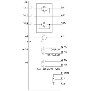 Siemens 3RW4047-1TB04 55kw 3RW40 Démarreur souple avec dérivation et protection du moteur thermistorique Taille S3