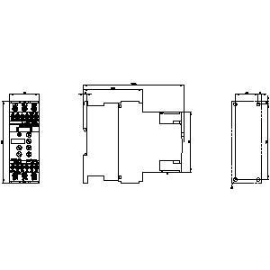 Siemens 3RW40 Démarreur souple Taille S0 Terminals de vis pour contourner la protection du moteur du thermistore