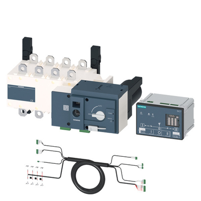 Équipement de commutation de transfert automatique Siemens 3KC7438-0CA22-0CA3 avec conception compacte
