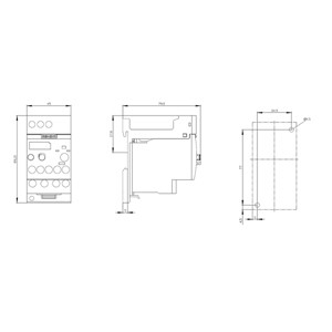 11...16 Taille S00 Siemens 3RU6116-0HB1 Relais de surcharge pour la protection du moteur de classe 10