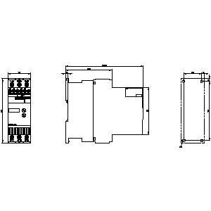 3RW3026-2BB04 Siemens Soft Starter S0 Taille des terminaux à vis Augmentation de l'efficacité du contournement