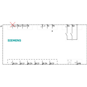 7KM PAC5100/5200 Dispositif de mesure DIN-Rail Power Meter 7KM5412-6CA00-1EA8 par Siemens