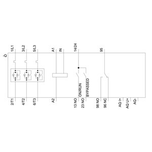 3RW5236-6AC14 SIRIUS Terminals de type vis à démarrage souple et sortie analogique pour polyvalent