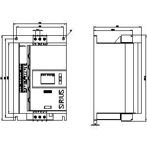 Siemens 3RW5217-1AC14 SIRIUS Soft Starter avec terminaux à vis et sortie analogique