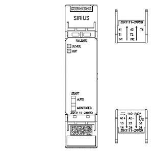 Siemens 3SK1111-2AW20 Relais de sécurité 3SK1 avec sorties de relais et borne à ressort
