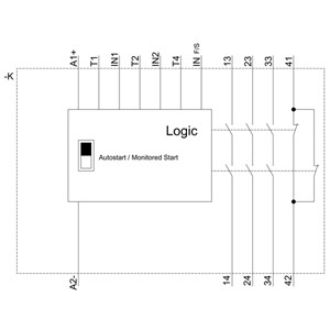 Siemens 3SK1111-2AW20 Relais de sécurité 3SK1 avec sorties de relais et borne à ressort
