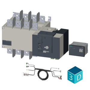Équipement de commutation de transfert automatique Siemens 3KC7448-0FA22-0CA3 avec fonctionnalités avancées
