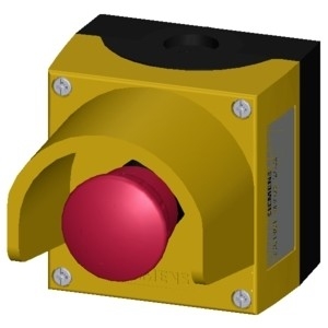 Emballage rond de 22 mm pour les dispositifs de commande, montage au sol du terminal à vis 3SU1801-0NA00-2AC2
