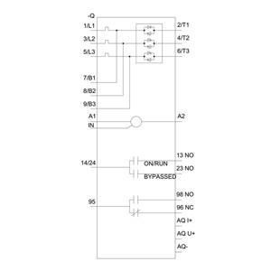 Siemens 3RW5144-1XC14 SIRIUS Démarreur souple Taille 4 Sortie analogique